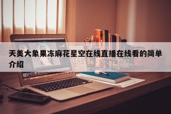 天美大象果冻麻花星空在线直播在线看的简单介绍